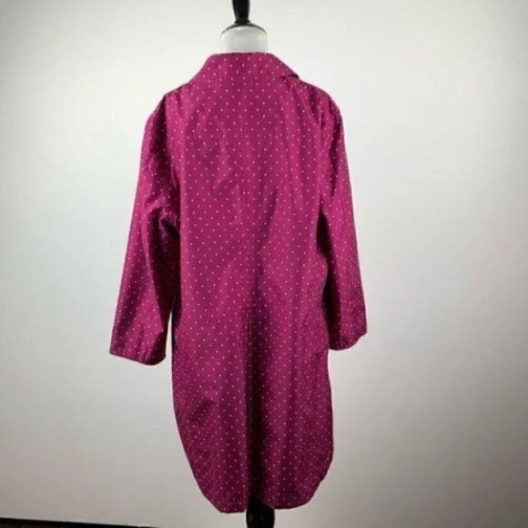 Lands end trench coat XL P 18-20 packable jacket - Picture 5 of 10